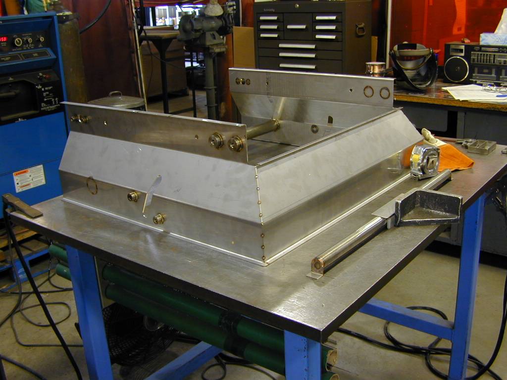 Stainless Hopper Weldment