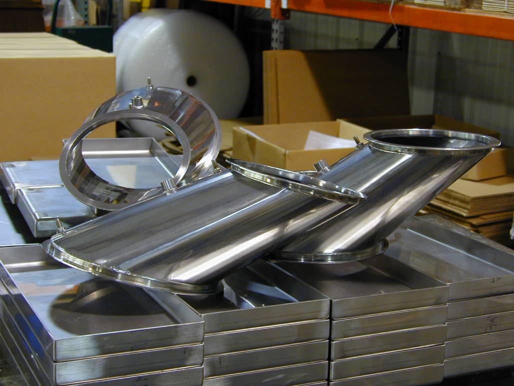 Stainless Transition & Tray Weldments
